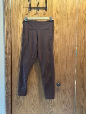 tek gear Chocolate Stretch High-Rise Leggings
